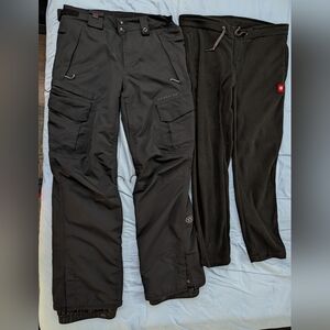 686 Men's Black Cargo Pants